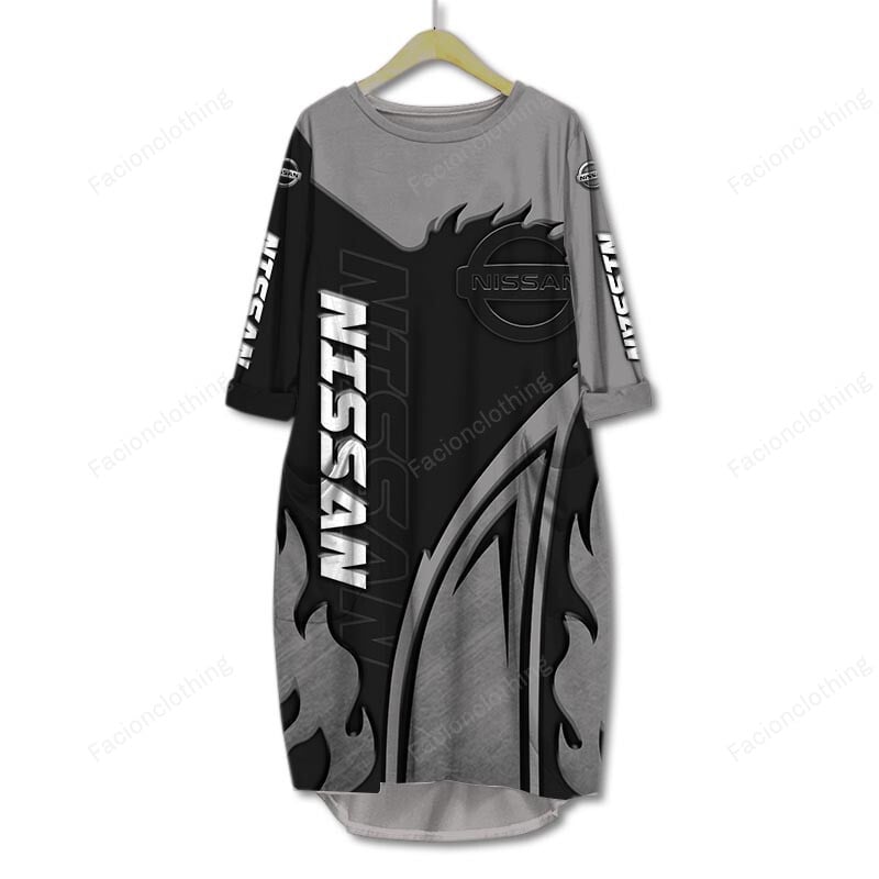 Sportswearmerch Nissan Car Personalized Pocket Dress For Fan