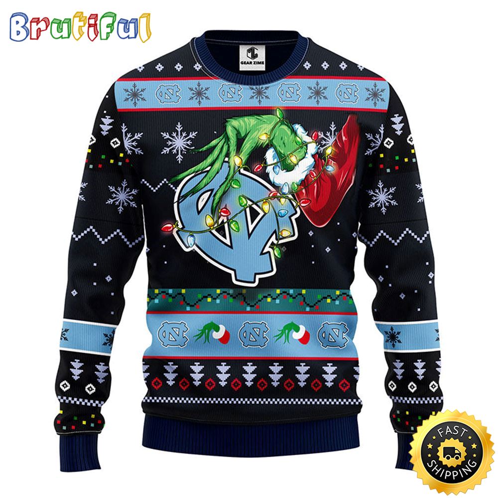 Sportswearmerch North Carolina Tar Heels NCAA Christmas Sweater For Fan