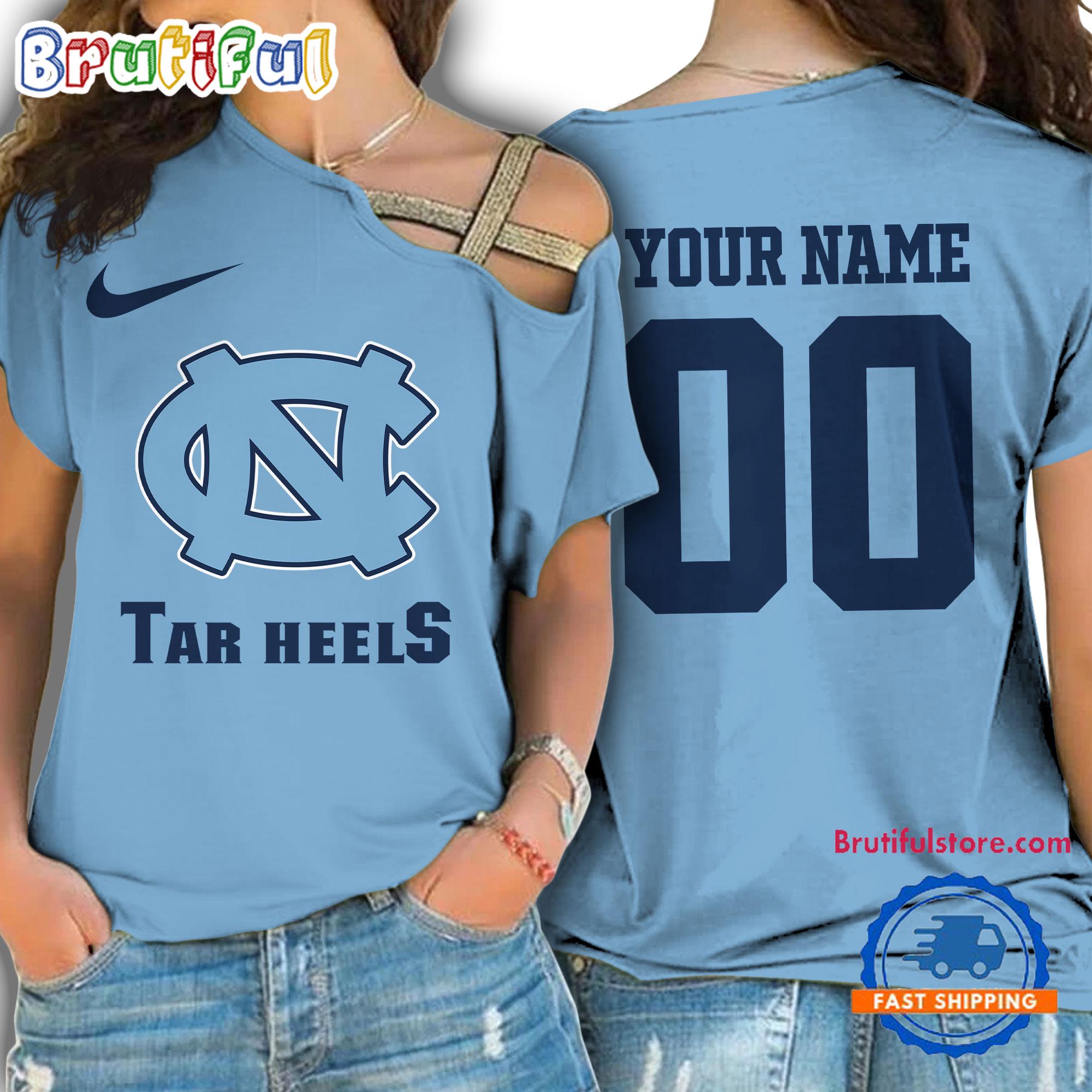 Sportswearmerch North Carolina Tar Heels NCAA Strapless Sleeve Short For Fan