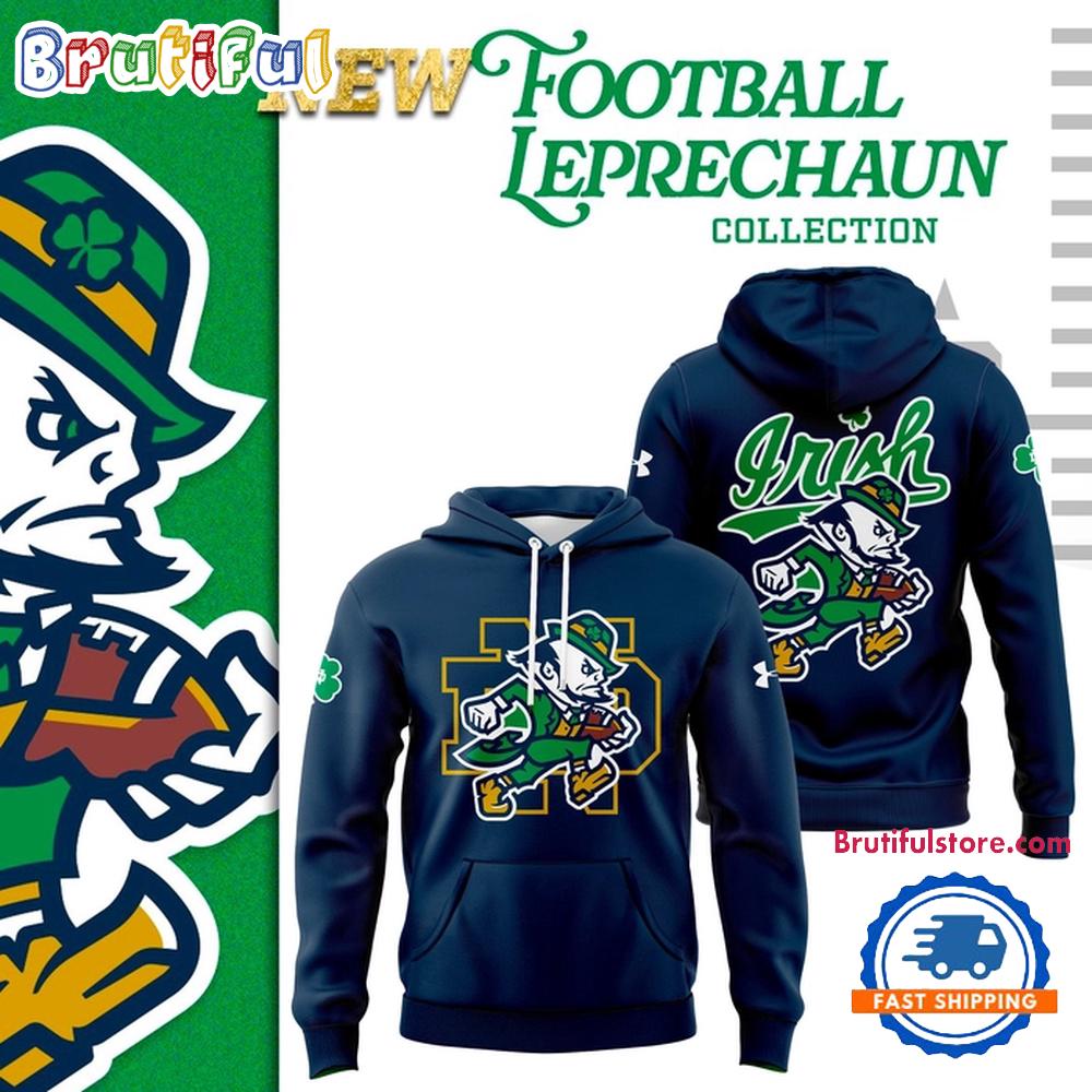 Sportswearmerch Notre Dame Fighting Irish NCAA Black Hoodie For Fan