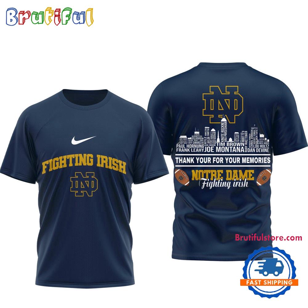 Sportswearmerch Notre Dame Fighting Irish NCAA Legends of the Game Limited Edition T-Shirt For Fan
