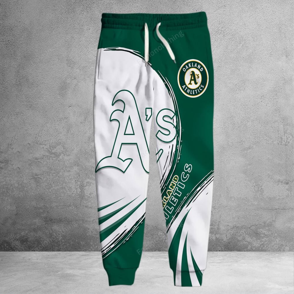 Sportswearmerch Oakland Athletics MLB Personalized Long Pant For Fan