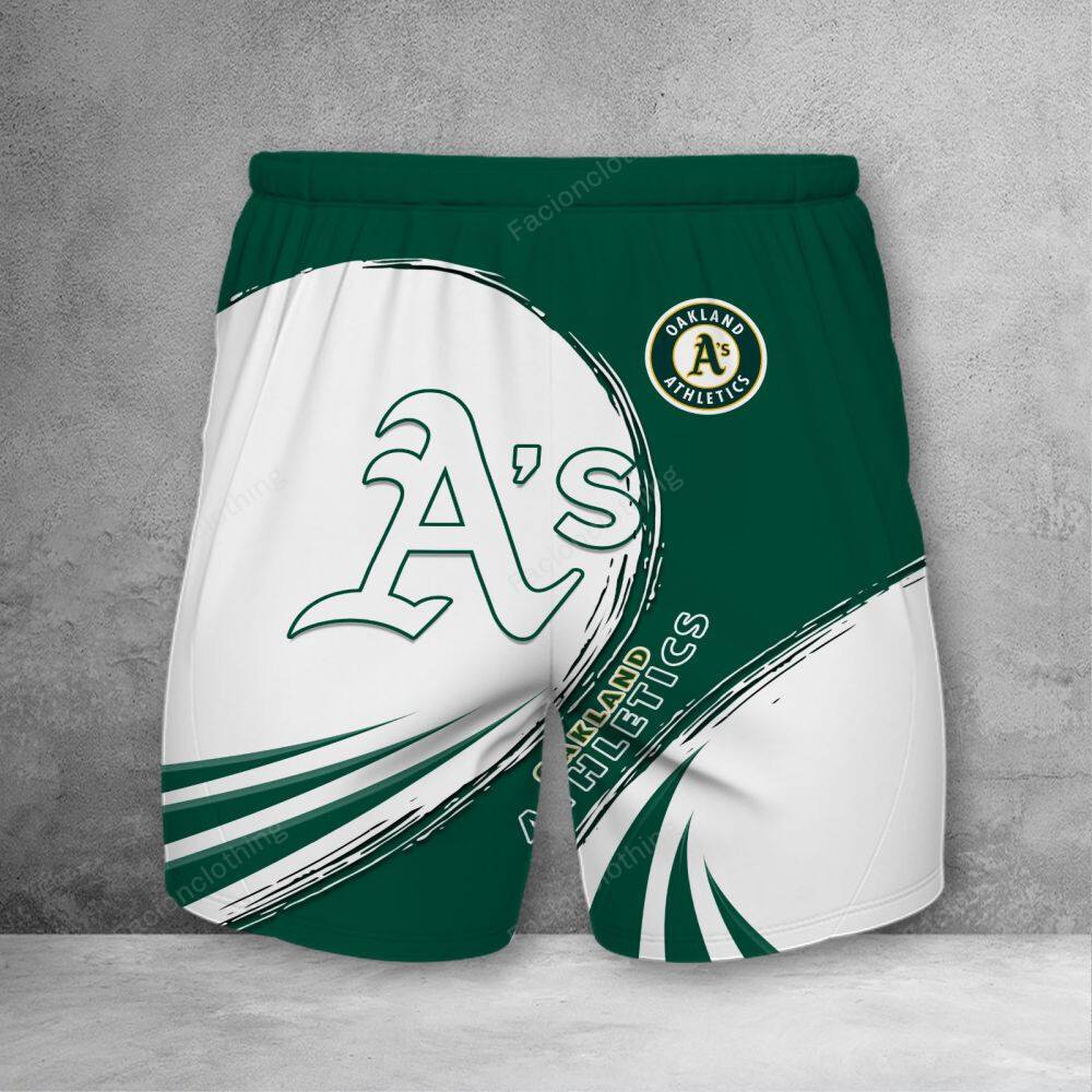 Sportswearmerch Oakland Athletics MLB Personalized Short Pant For Fan