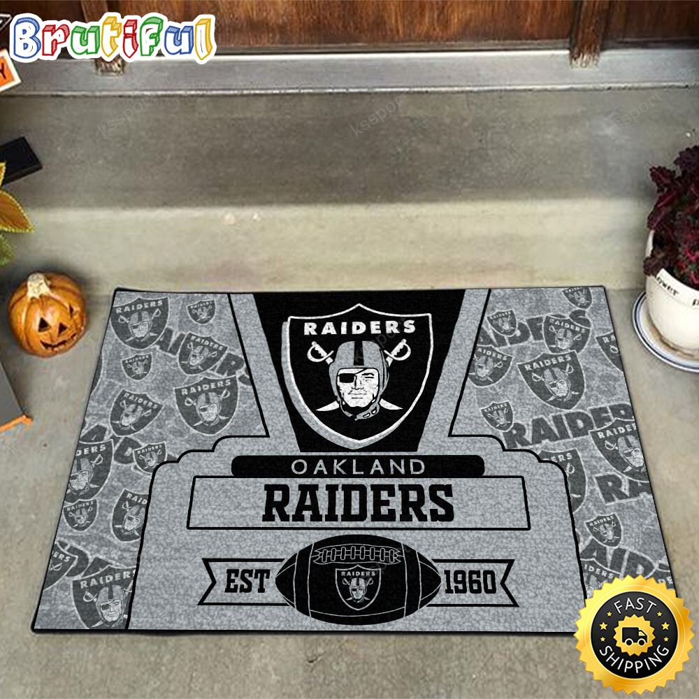 Sportswearmerch Oakland Raiders NFL Doormat For Fan