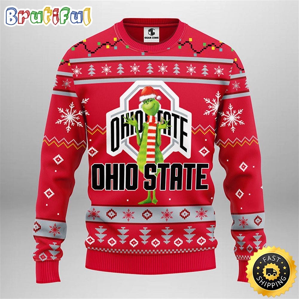 Sportswearmerch Ohio State Buckeyes NCAA Christmas Sweater For Fan