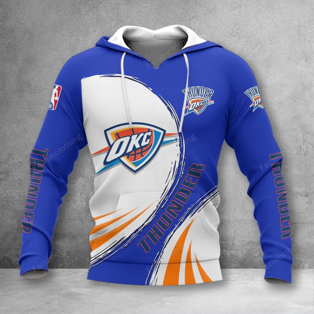 Sportswearmerch Oklahoma City Thunder NBA Personalized Hoodie For Fan