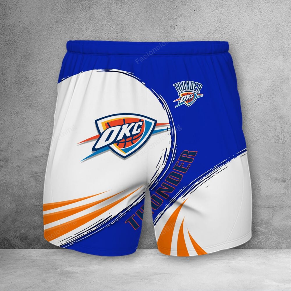 Sportswearmerch Oklahoma City Thunder NBA Personalized Short Pant For Fan