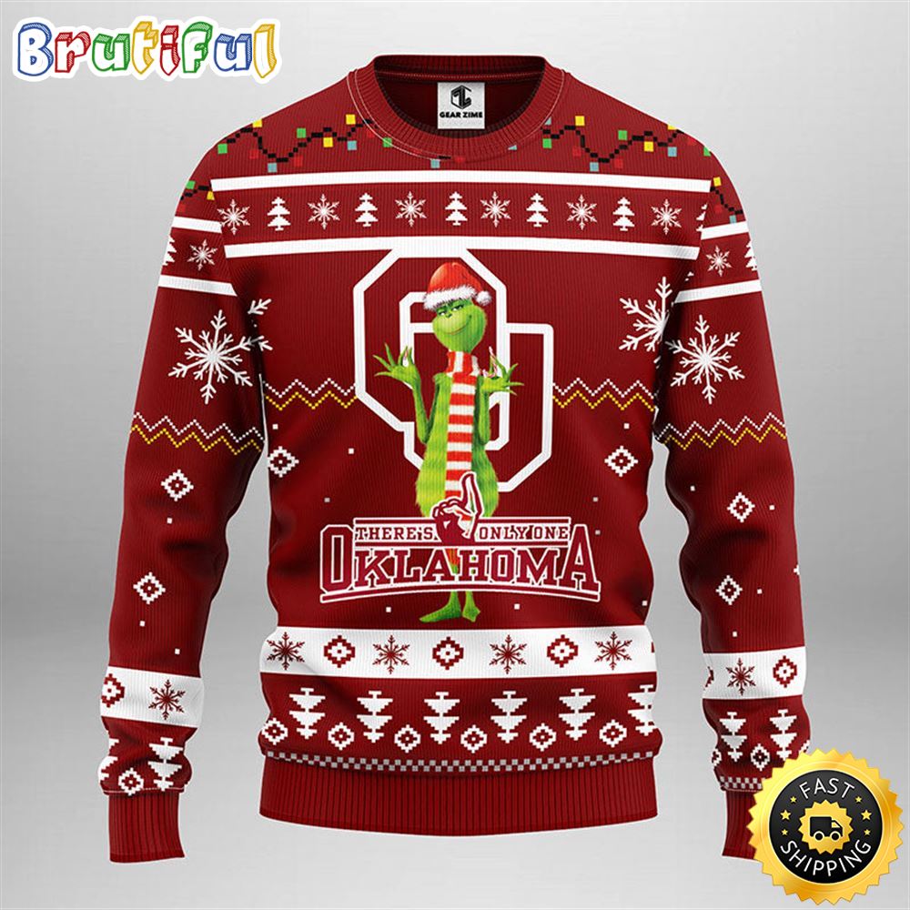 Sportswearmerch Oklahoma Sooners NCAA Christmas Sweater For Fan