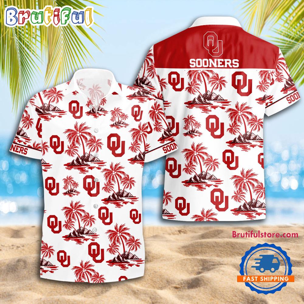Sportswearmerch Oklahoma Sooners NCAA Summer Personalized Hawaiian Shirt For Fan