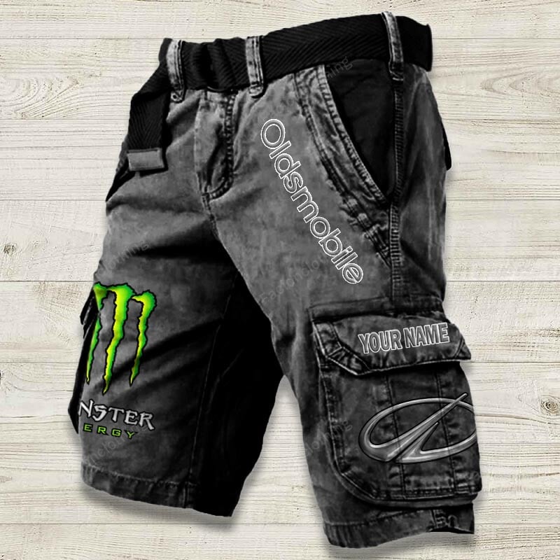 Sportswearmerch Oldsmobile Car Denim Short For Fan