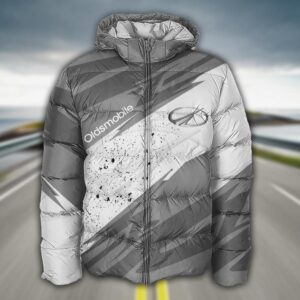 Sportswearmerch Oldsmobile Car Puffer Jacket For Fan