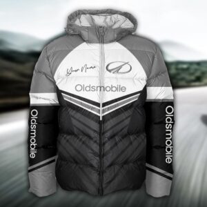 Sportswearmerch Oldsmobile Car Puffer Jacket For Fan