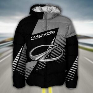 Sportswearmerch Oldsmobile Car Puffer Jacket For Fan