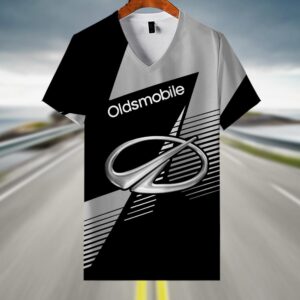 Sportswearmerch Oldsmobile Car V-neck Women T-shirt For Fan