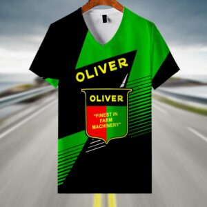 Sportswearmerch Oliver Tractor V-neck Women T-shirt For Fan