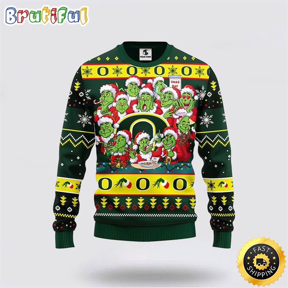 Sportswearmerch Oregon Ducks NCAA Christmas Sweater For Fan