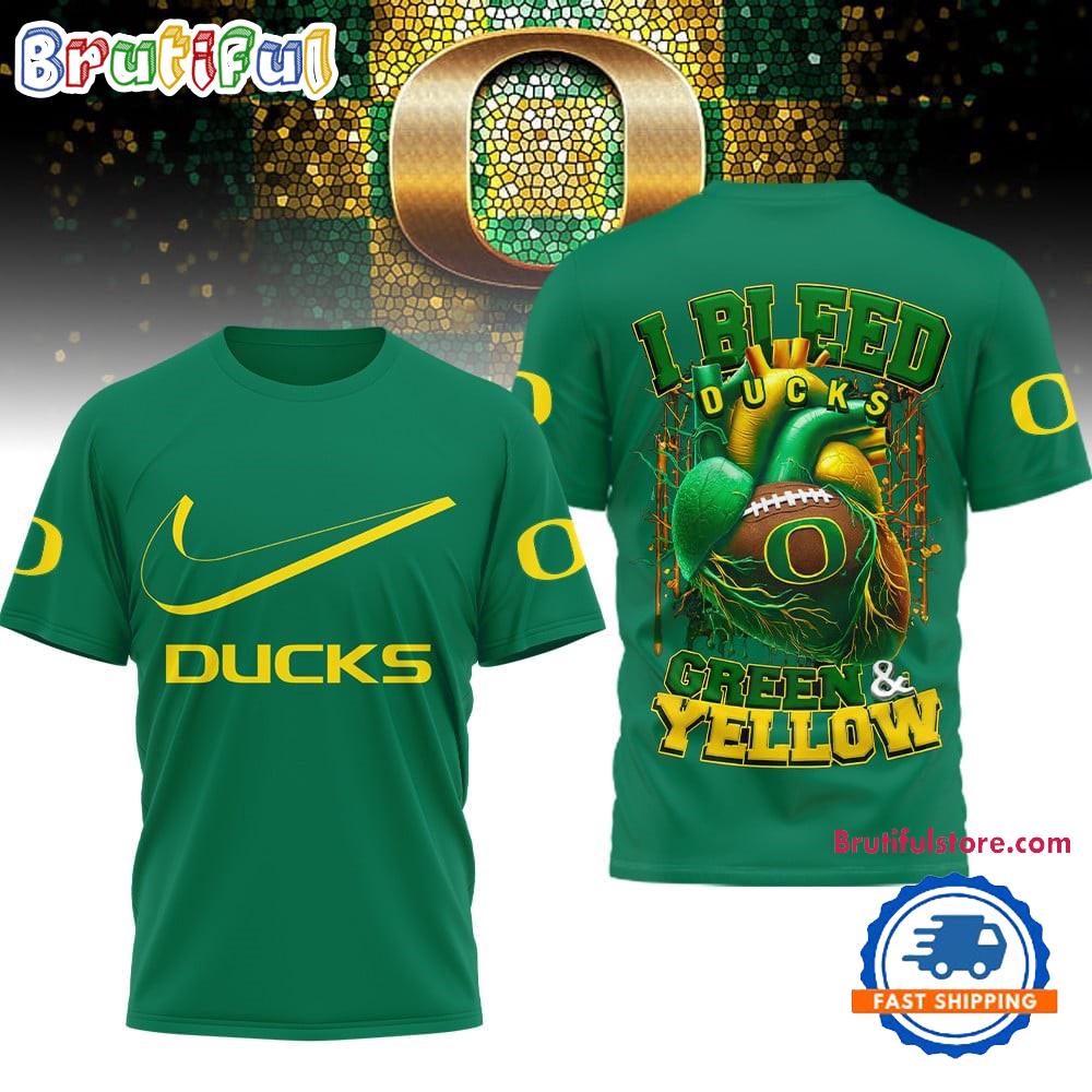 Sportswearmerch Oregon Ducks NCAA I Bleed T-shirt For Fan