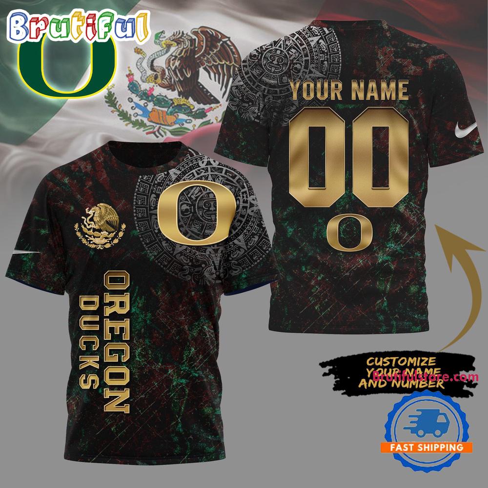 Sportswearmerch Oregon Ducks NCAA Mexican Heritage New T-Shirt For Fan