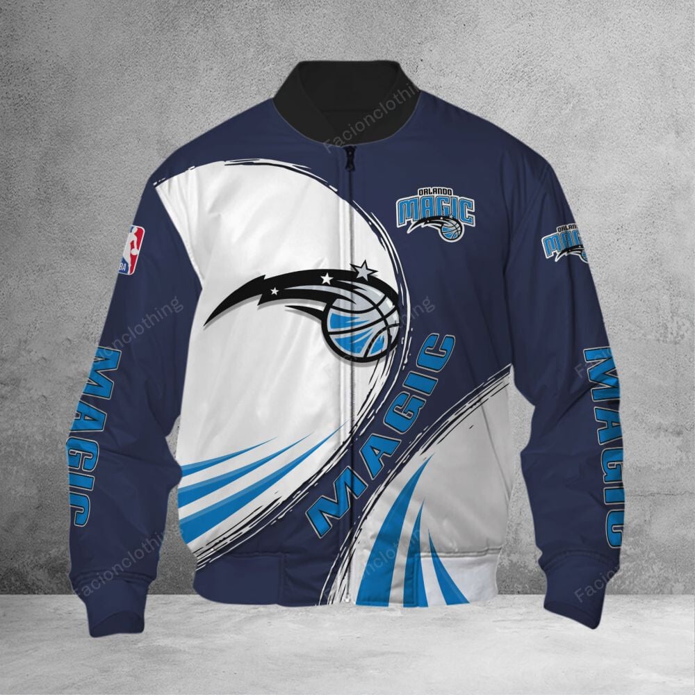 Sportswearmerch Orlando Magic NBA Personalized Bomber Jacket For Fan
