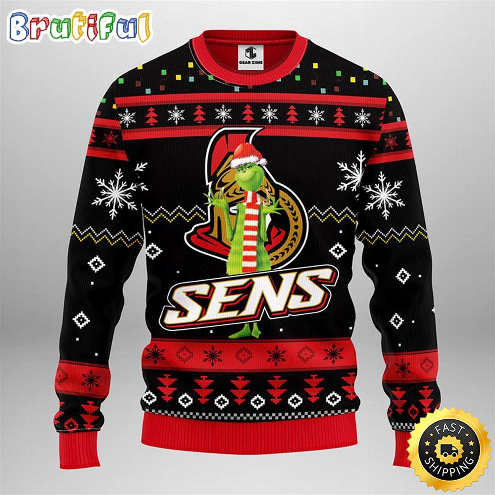 Sportswearmerch Ottawa Senators NHL Christmas Sweater For Fan