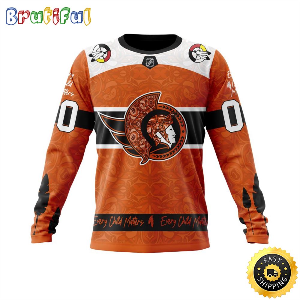 Sportswearmerch Ottawa Senators NHL Personalized Sweater For Fan