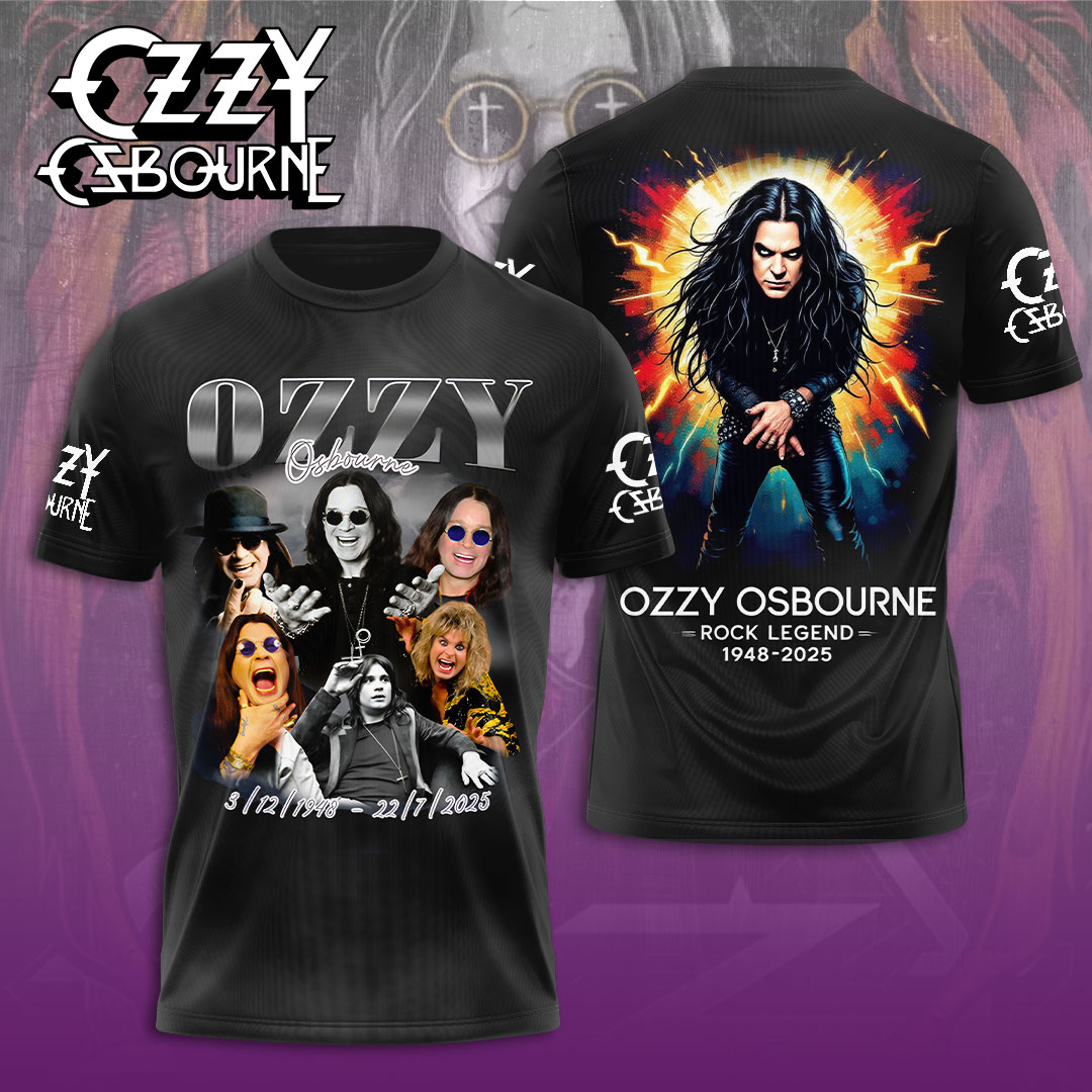 Sportswearmerch Ozzy Osbourne Music Personalized T-shirt For Fan
