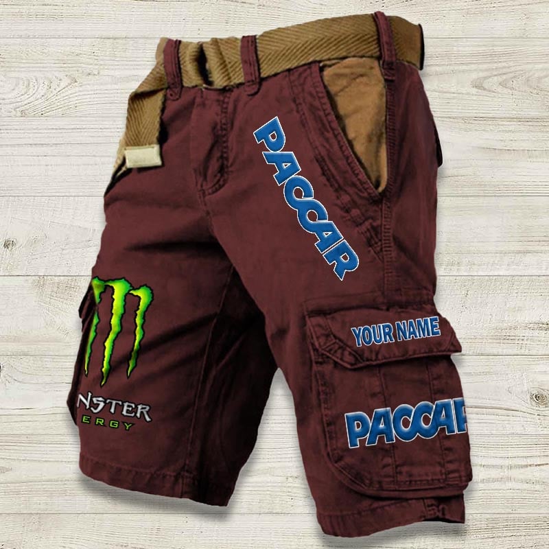 Sportswearmerch Paccar Truck Denim Short For Fan