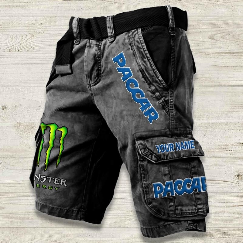 Sportswearmerch Paccar Truck Denim Short For Fan