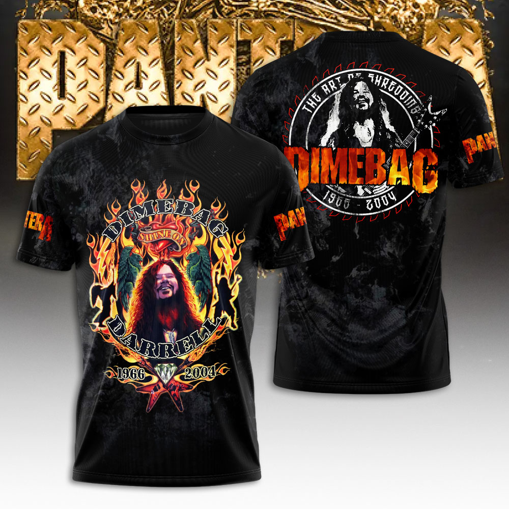 Sportswearmerch Panterax Dimebag Darrell Music Personalized T-shirt For Fan