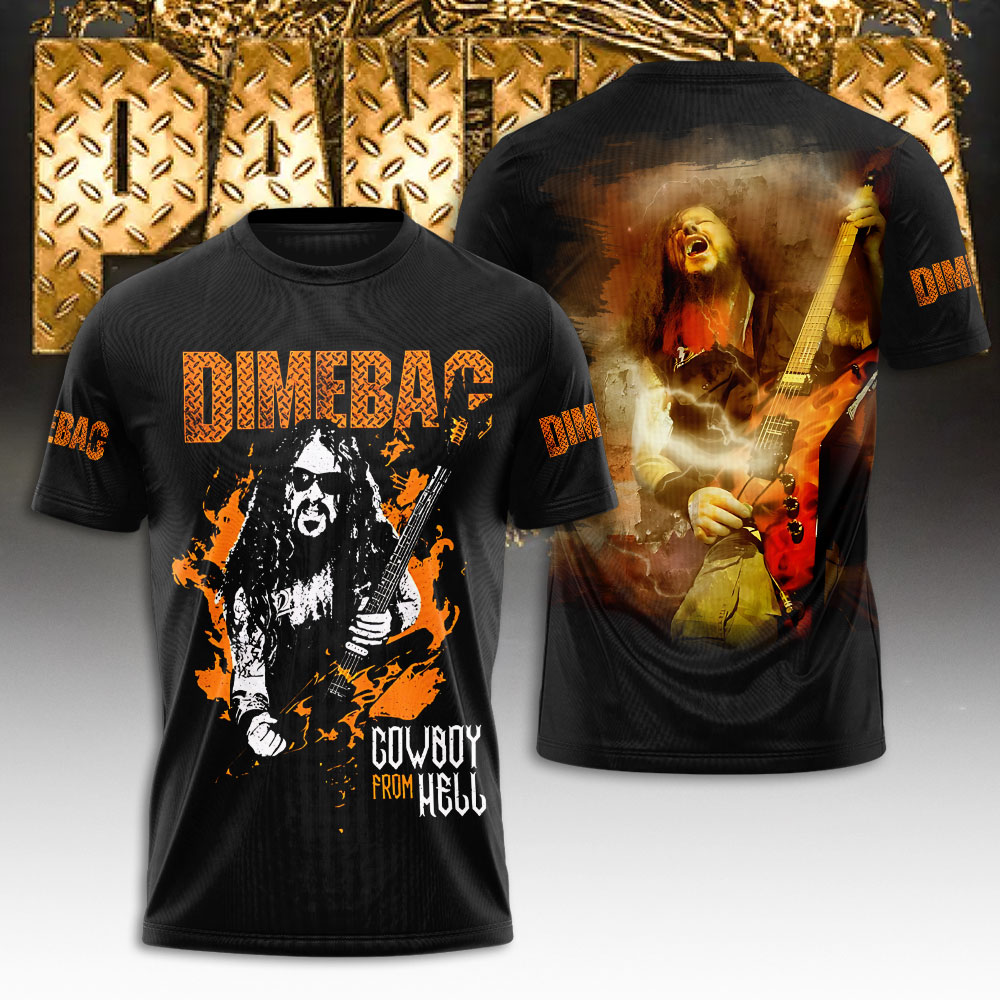 Sportswearmerch Panterax Dimebag Darrell Music Personalized T-shirt For Fan