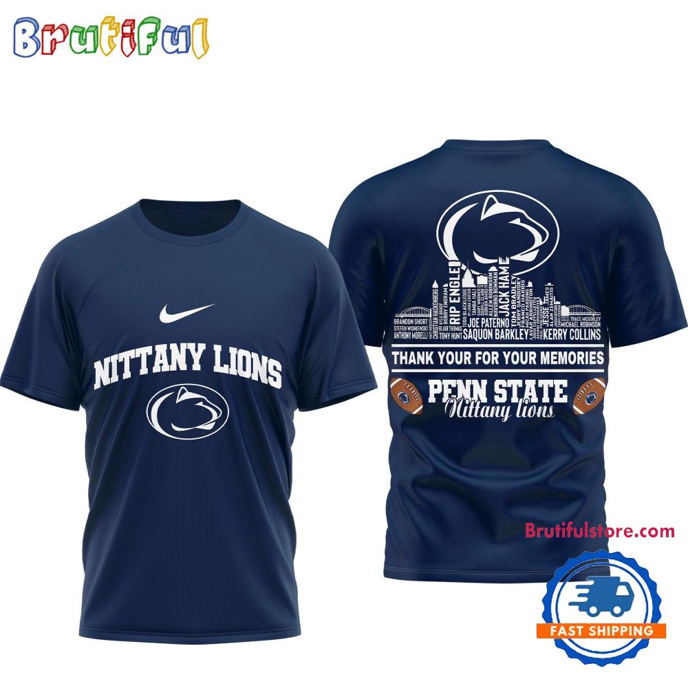 Sportswearmerch Penn State Nittany Lions NCAA Legends of the Game Limited Edition T-Shirt For Fan