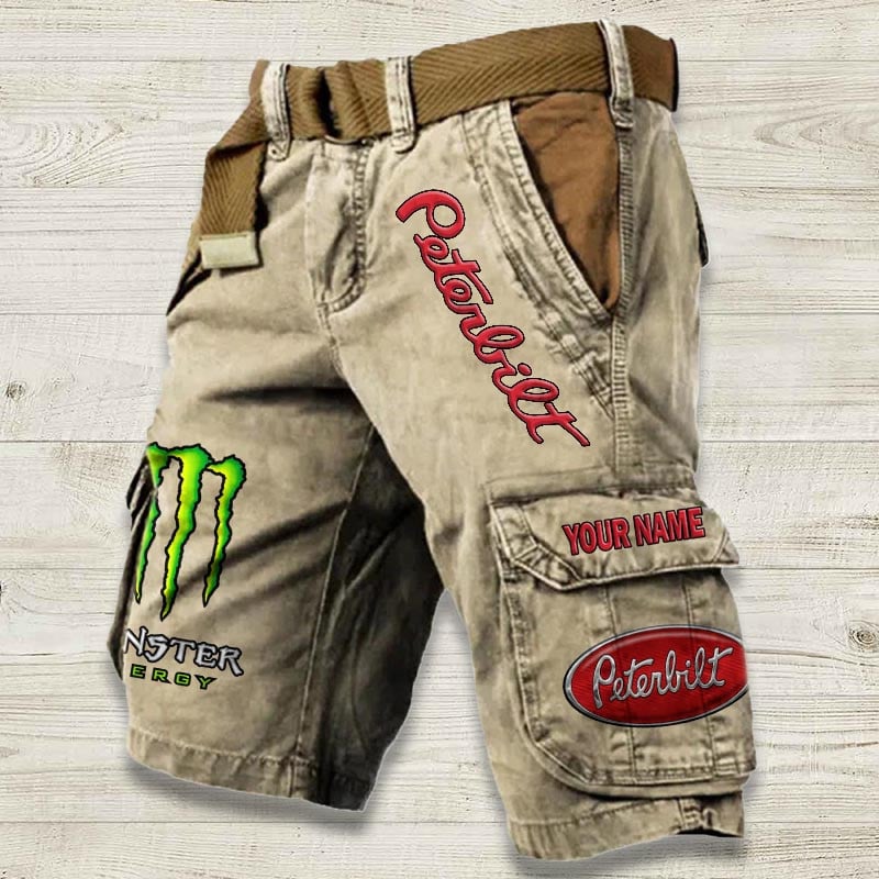 Sportswearmerch Peterbilt Truck Denim Short For Fan
