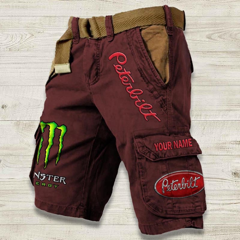 Sportswearmerch Peterbilt Truck Denim Short For Fan