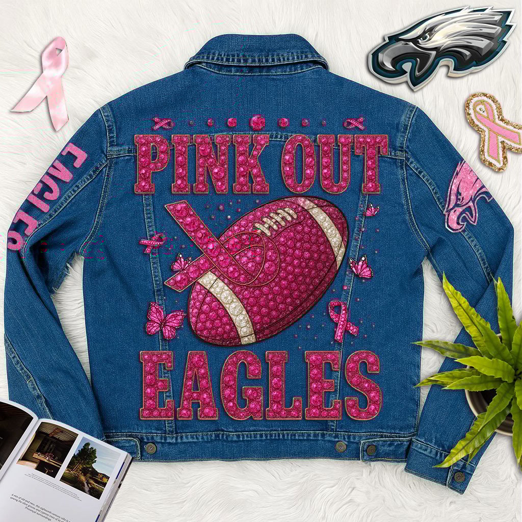 Sportswearmerch Philadelphia Eagles Denim Jacket Gift For Fans