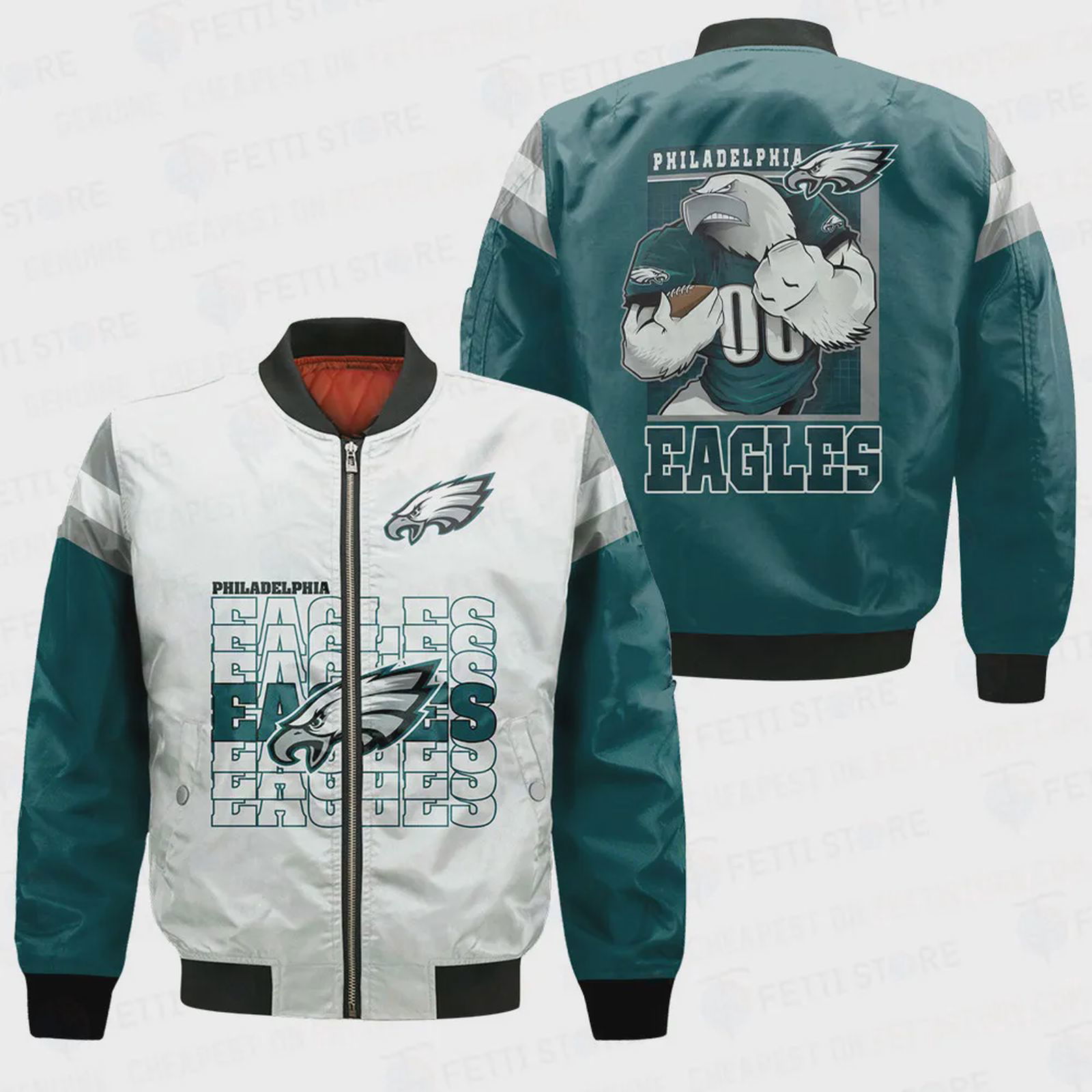 Sportswearmerch Philadelphia Eagles NFL Bomber Jacket For Fan