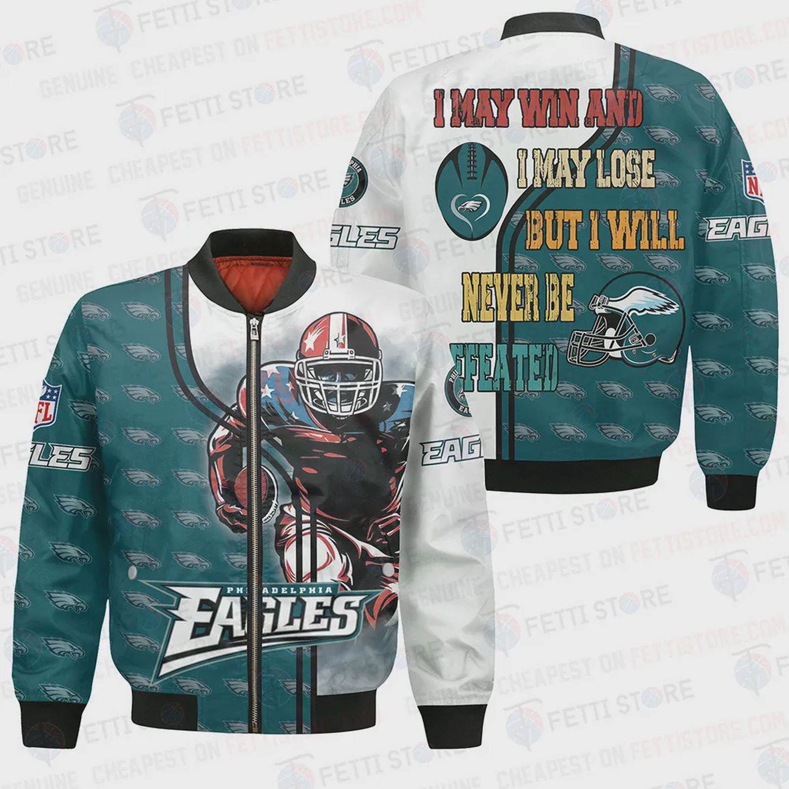 Sportswearmerch Philadelphia Eagles NFL Bomber Jacket For Fan