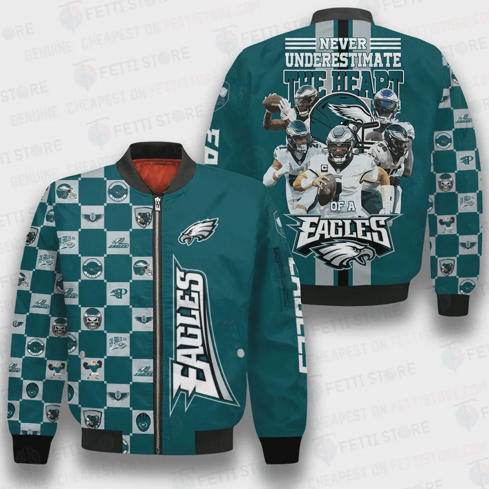 Sportswearmerch Philadelphia Eagles NFL Bomber Jacket For Fan