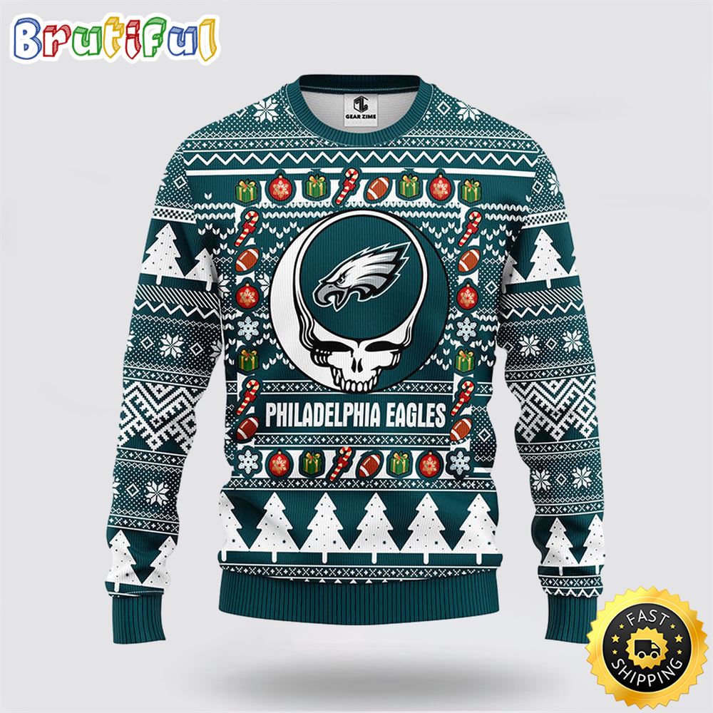 Sportswearmerch Philadelphia Eagles NFL Christmas Fleece Sweater For Fan