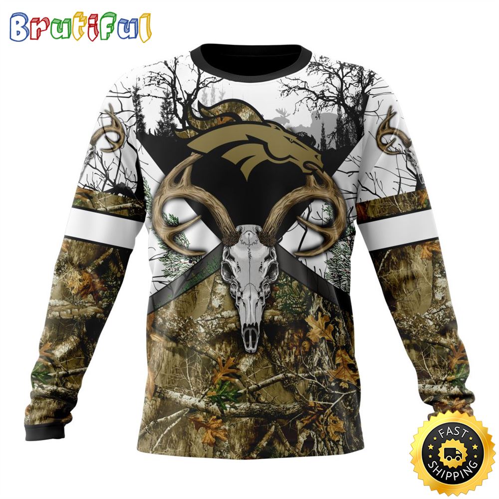 Sportswearmerch Denver Broncos NFL Crewneck Sweater For Fan