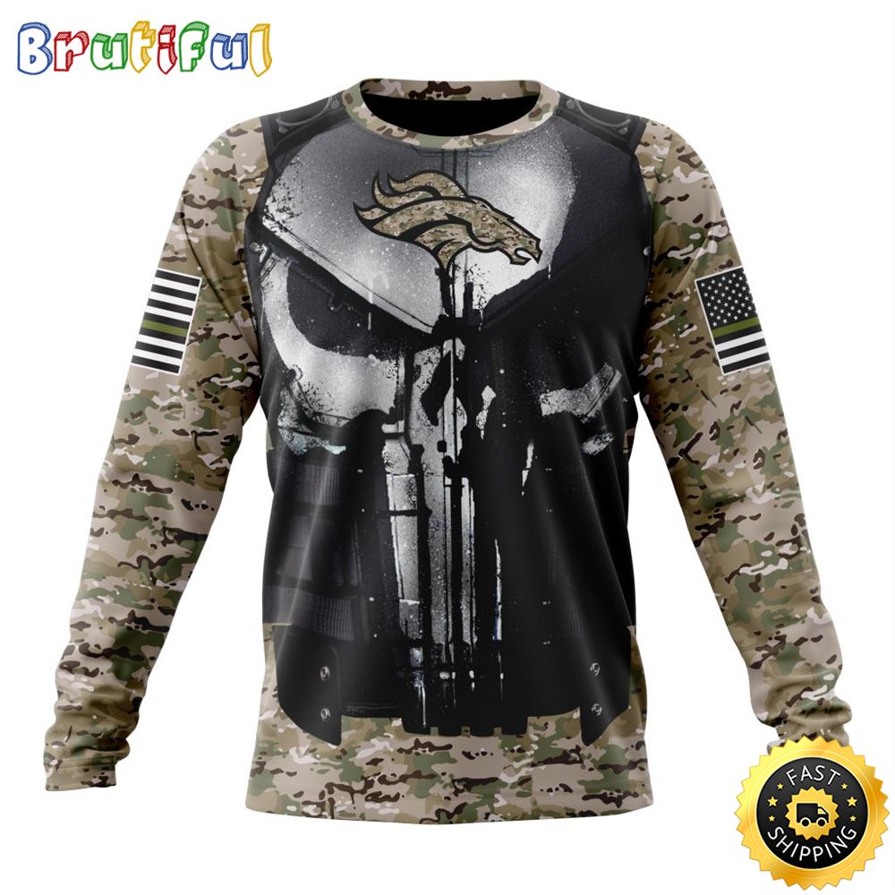 Sportswearmerch Denver Broncos NFL Crewneck Sweater For Fan