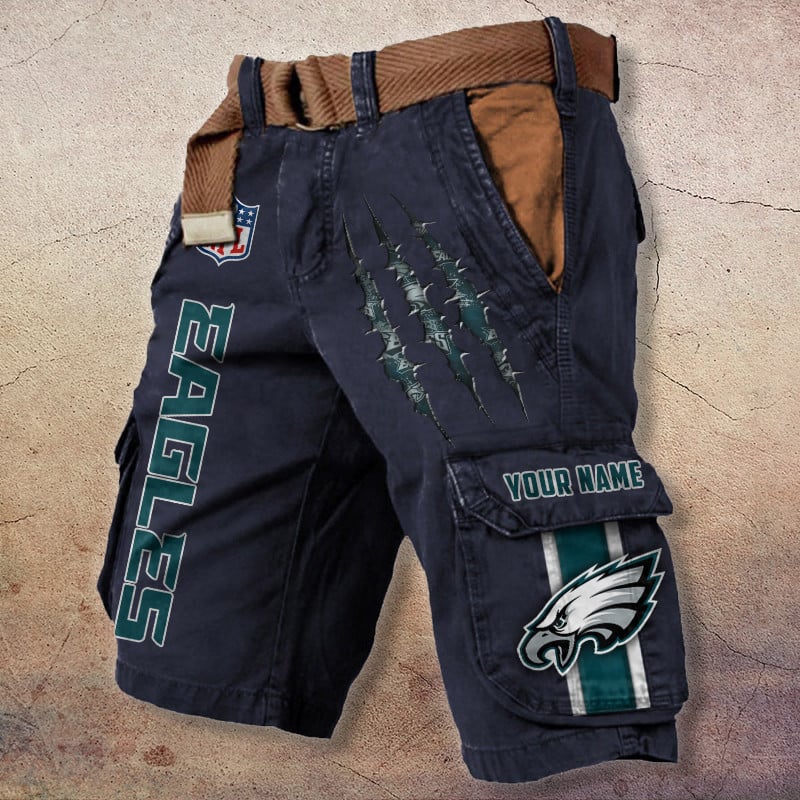 Sportswearmerch Philadelphia Eagles NFL Denim Short For Fan