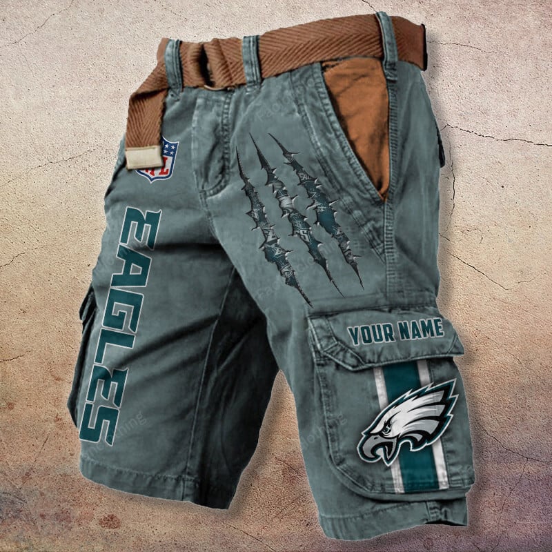 Sportswearmerch Philadelphia Eagles NFL Denim Short For Fan