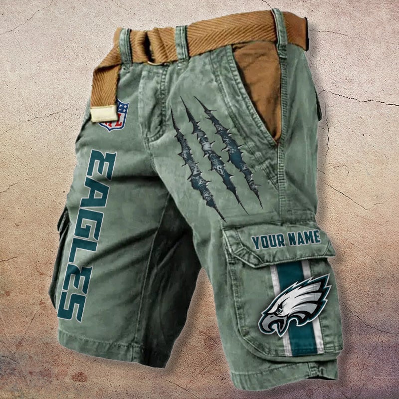 Sportswearmerch Philadelphia Eagles NFL Denim Short For Fan