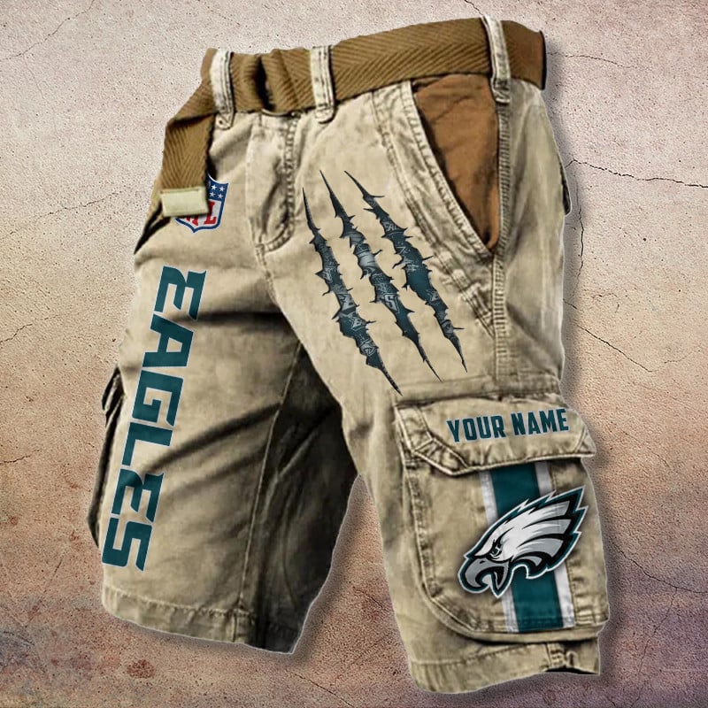 Sportswearmerch Philadelphia Eagles NFL Denim Short For Fan