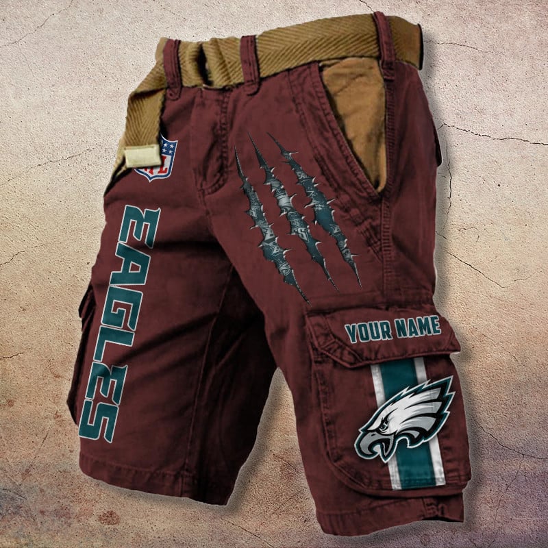 Sportswearmerch Philadelphia Eagles NFL Denim Short For Fan