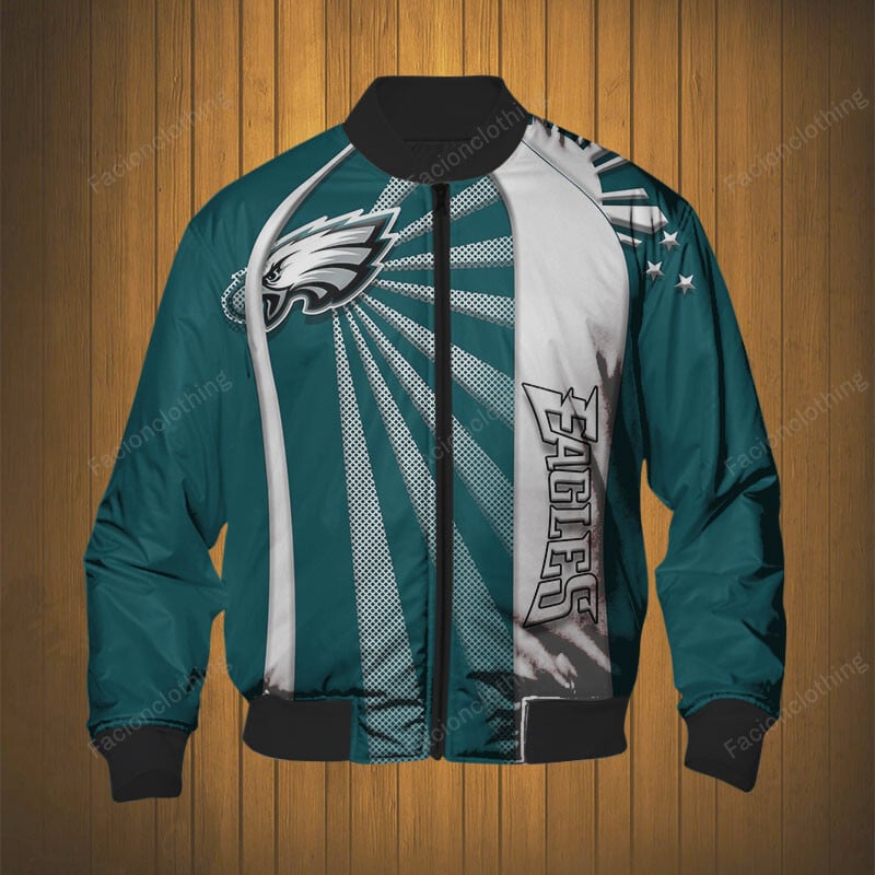 Sportswearmerch Philadelphia Eagles NFL NFL,Bomber Jacket Personalized For Fan