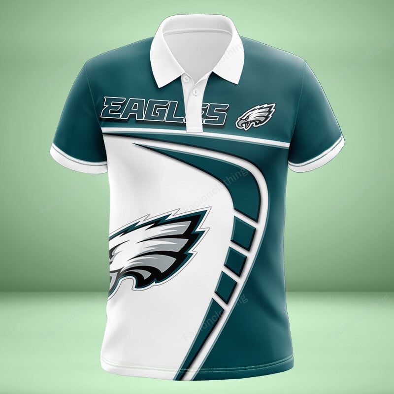 Sportswearmerch Philadelphia Eagles NFL Personalized Polo Shirt For Fan