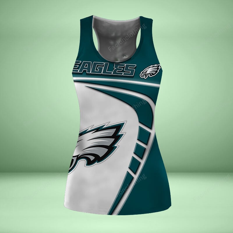 Sportswearmerch Philadelphia Eagles NFL Personalized Women Tanktop For Fan