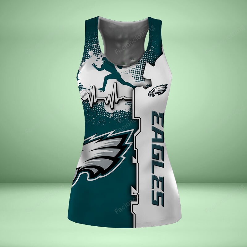 Sportswearmerch Philadelphia Eagles NFL Personalized Women Tanktop For Fan