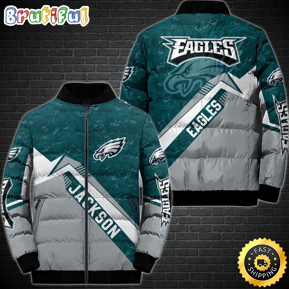 Sportswearmerch Philadelphia Eagles NFL Sport Down Puffer Jacket For Fan